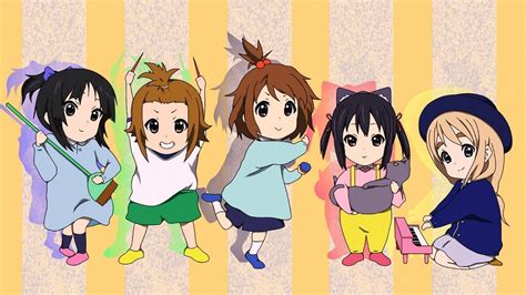 K-ON! - K-ON! Wallpaper (14866551) - Fanpop | Cute anime chibi, Anime chibi, Chibi