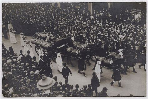 NPG x45196; Procession of Emily Davison's funeral - Portrait - National Portrait Gallery