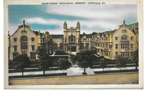 PRESBYTERIAN THEOLOGICAL SEMINARY,LOUISVILLE,KENTUCKY VINTAGE UNUSED POSTCARD | eBay