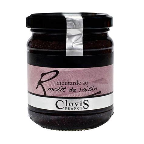 Grape Must Mustard by Clovis from France - buy Spices and Condiments online at Gourmet Food World