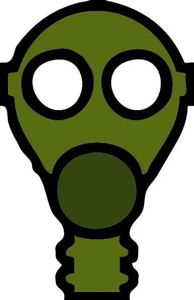 Gas Mask clip art Free vector in Open office drawing svg ( .svg ) vector illustration graphic ...