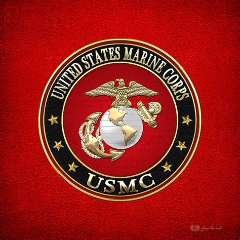 U. S. Marine Corps - U S M C Emblem Special Edition Digital Art by ...