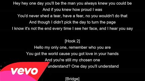 Only One Kanye West Lyrics - YouTube