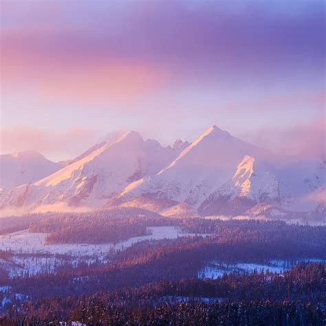 **🇵🇱 Татры в рассветный час // Tatra Mountains at sunrise (Zakopane ...