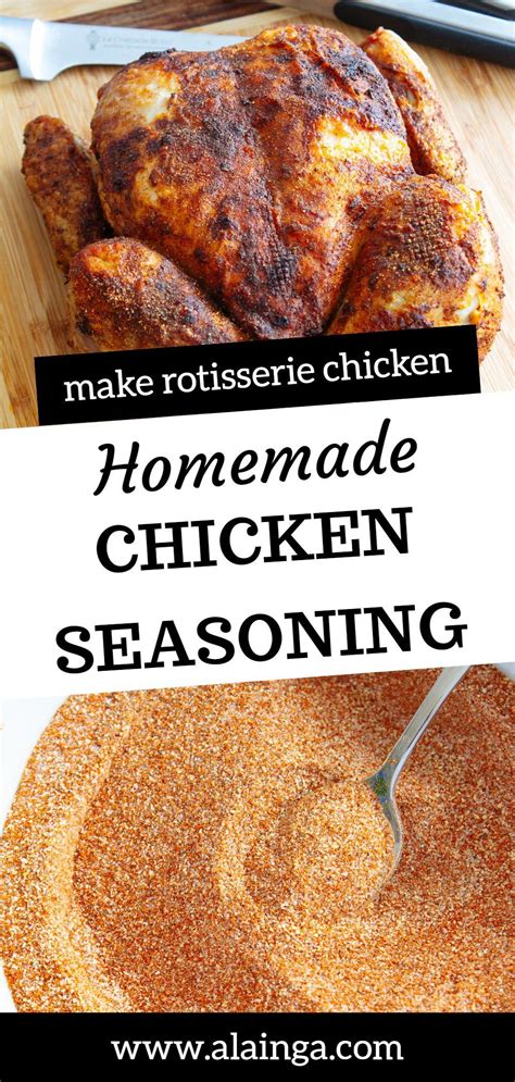 Homemade rotisserie chicken seasoning – Artofit