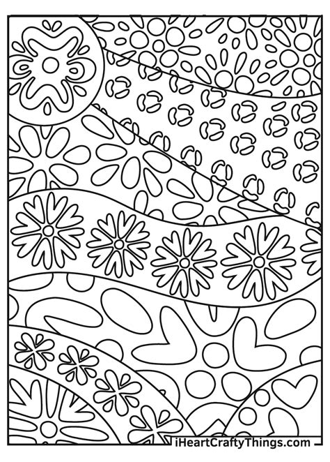 Print Coloring Pages Abstract