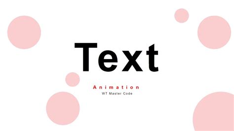 How To Make A Text Animation Using | HTML & CSS - YouTube