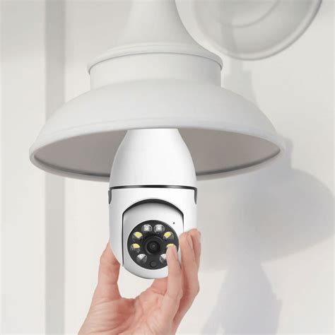 Smart Wifi Indoor / Outdoor Light Bulb Security Camera – Chyhua