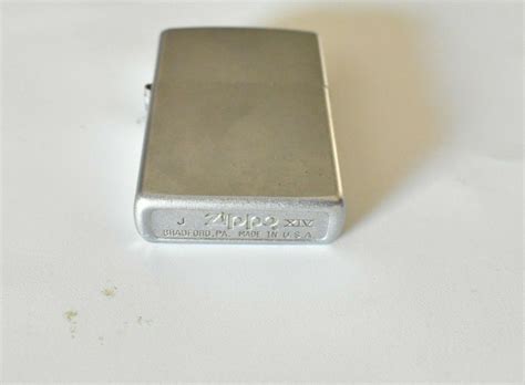 Vintage Zippo Lighter Bradford PA. Made In U.S.A XIV Collectible | eBay