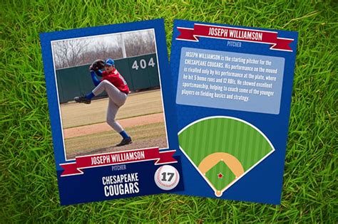 Baseball Card Template - 9+ Printable Word, PDF, PSD, EPS Format Download! | Free & Premium ...