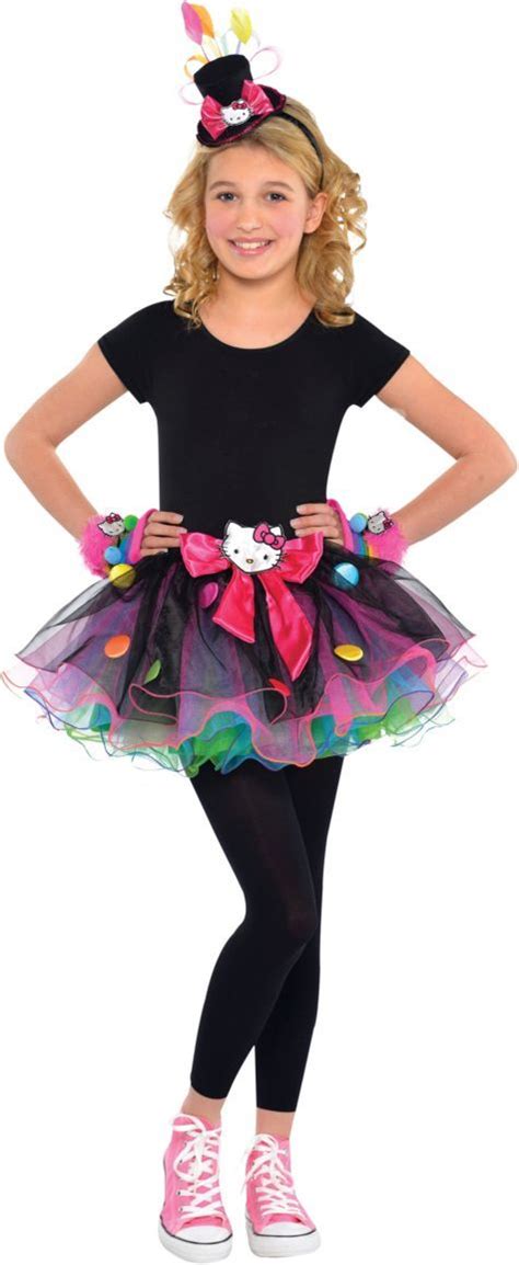 Girls Sweet Hello Kitty Costume- Party City | Hello kitty costume ...