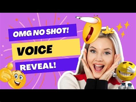 VOICE REVEAL! - YouTube