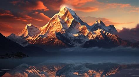 Premium AI Image | Splendid Himalayan Sunrise