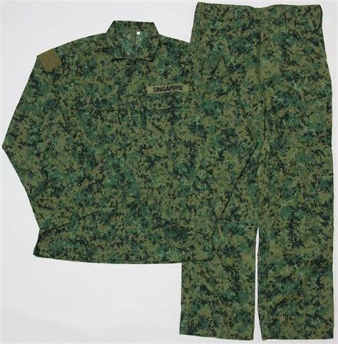 Singapore Army Special Forces Digital Pixelated Uniform Set XXL / 42 ...