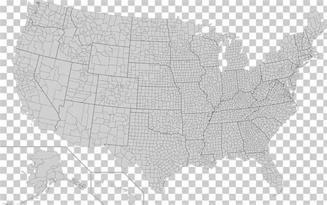 United States FIPS County Code Blank Map PNG, Clipart, Angle, Area, Black And White, Blank Map ...