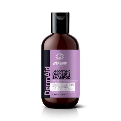 Seborrheic Dermatitis Shampoo with Salicylic Acid 1.8% and Peat Mud 10% ...