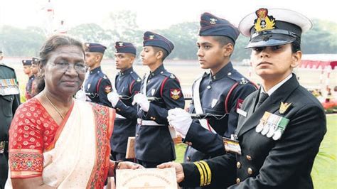 President Murmu hails women cadets’ participation in NDA passing out ...