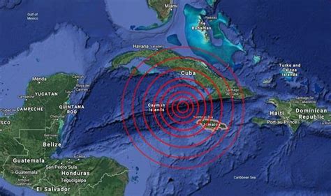 Jamaica earthquake: Major 7.7 quake strikes between Jamaica and Cuba – Tsunami warning | World ...