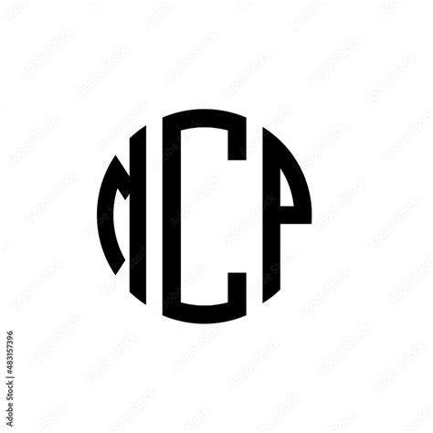 MCP letter logo design. MCP modern letter logo with black background. MCP creative letter logo ...