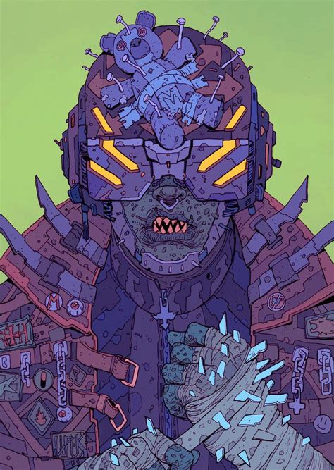 Josan González | Arte cyberpunk, Arte, Arte gráfico