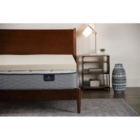 Serta CopperGel Memory Foam Mattress Topper, 3 Inch & Reviews | Wayfair