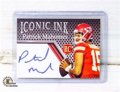 ICONIC INK PATRICK MAHOMES AUTOGRAPH ED.