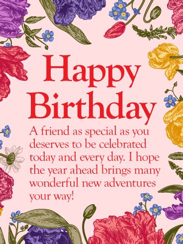 Friendship Quotes For A Birthday Card - ShortQuotes.cc