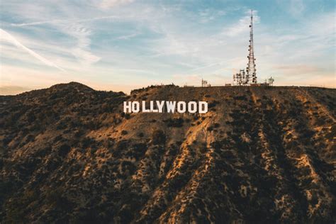 Hollywood Hills Sign Vector