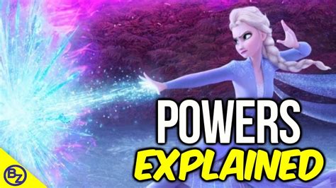 Frozen 2 Elsa's Powers Explained - YouTube