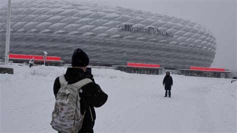 Munich airport grounds flights amid snowstorm, travel chaos in central Europe | Travel ...