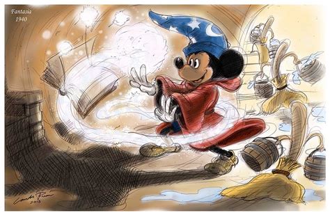 Fantasia (1940) by ncillustration on DeviantArt