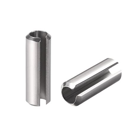 Slotted Spring Pin M6 x 16mm 304 Stainless Steel Split Spring Roll ...