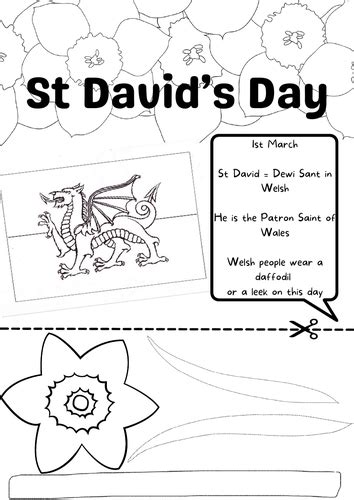 St David’s Day Activity Sheet | Teaching Resources