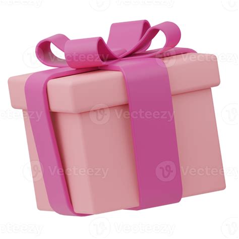 Prize box mother's day 3D Illustration 22935747 PNG