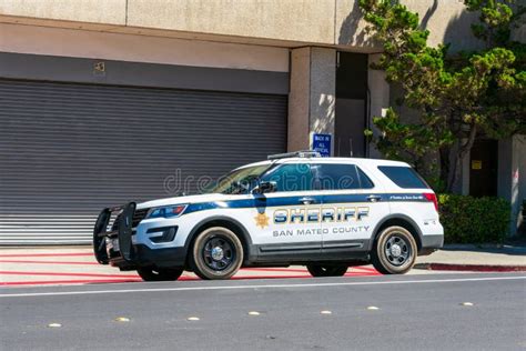 San Mateo County Sheriff Office SUV Editorial Stock Photo - Image of safety, emergency: 177264278