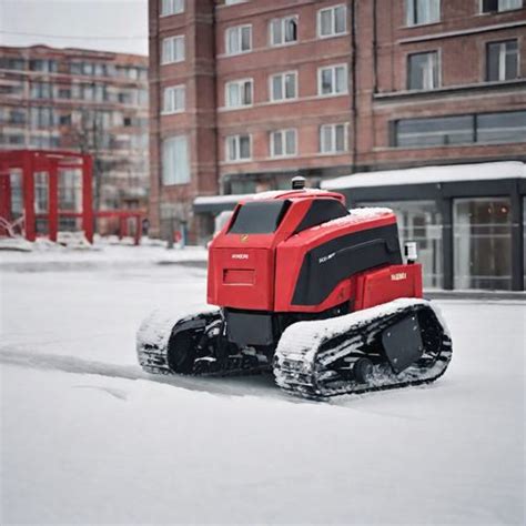 Snow Blower Robot - Autonomous Snow Blower Residential Use