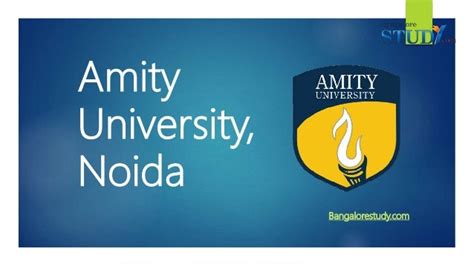 Amity university, noida | PPT