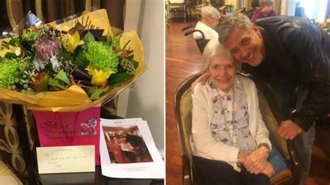 Ocean’s Star George Clooney Surprises an 87-Year-Old Fan on Her Birthday