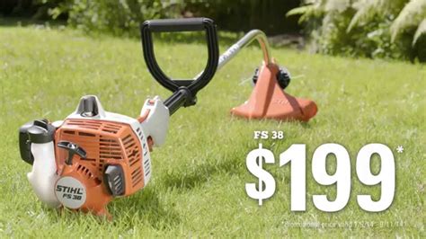 STIHL Grass Trimmer FS 38 just $199 - YouTube