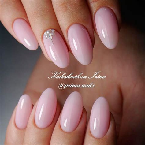 Oval Pastel Pink Nails - Plus with spring just around the corner. - img-super