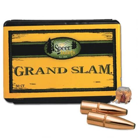 Speer Grand Slam® Bullets 0.308 (30 Caliber, 7.62mm) 200 Grain Spitzer ...