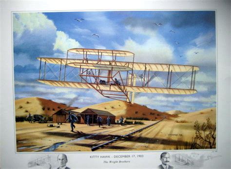 Kitty Hawk, December 17, 1903 - The Wright Brothers - - Catawiki