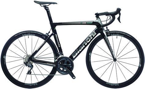 Bianchi Aria Aero Ultegra 22g 2020 - Sort/sølv - Cykelinfo