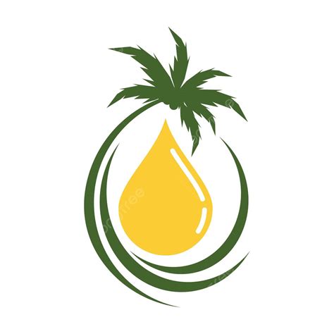 Palm Oil Logo Design Coconut Cooking Vector, Design, Coconut, Cooking PNG and Vector with ...