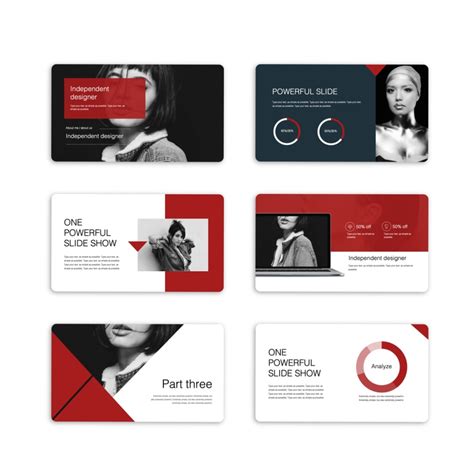 Red Powerpoint Templates