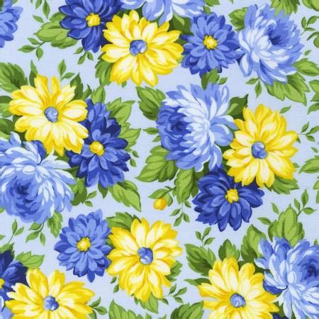 Floral Blue - 784626450523