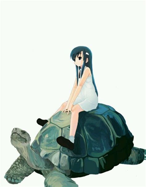 Anime girl and tortoise Book Illustrations, Children's Book Illustration, Tortoise, Childrens ...