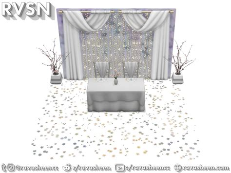 The Sims Resource - XL Wedding Photo Backdrop