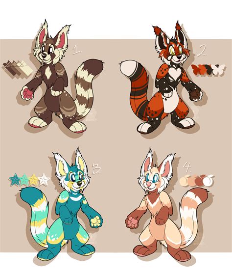 Red Panda Design Batch - CLOSED by Sockune -- Fur Affinity [dot] net