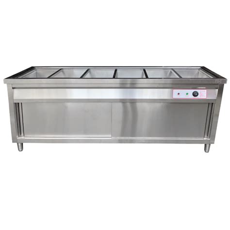 Stainless Steel Bain Marie With Cabinet